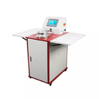 Machine d'essai électronique de textile d'équipement de test automatique de perméabilité à l'air d'humidité de tissu