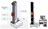 Machine d'essai mécanique de tension de Benchtop/équipement de test universel pour la feuille de plastique