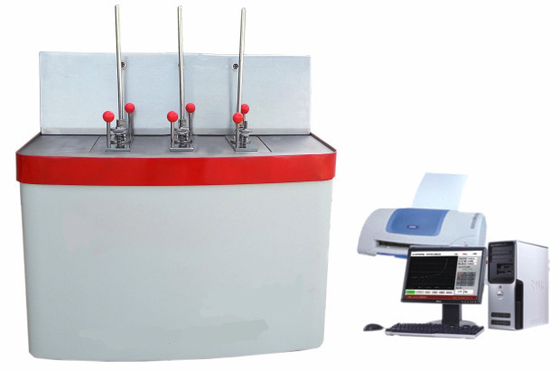 Computer Controlled HDT / Vicat Softening Point Apparatus Heat Distortion Testing Machine