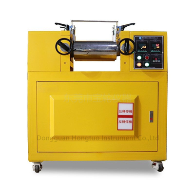 Benchtop Lab Two Roll Mill Machine Fraiseuse en plastique en caoutchouc