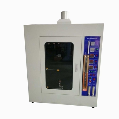 Testeur de flammabilité verticale horizontale Chambre de combustion pour matériaux plastiques