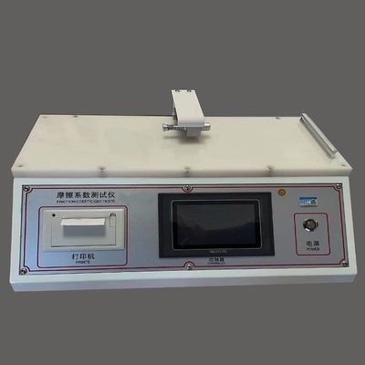 Testeur de coefficient de frottement (COF) de film plastique Test de coefficient de frottement ASTM D1894