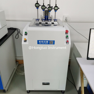 ASTM D1525 ASTM D648 Plastique Hdt Vicat Testeur d'essai 4 échantillons racks Machine d'essai plastique