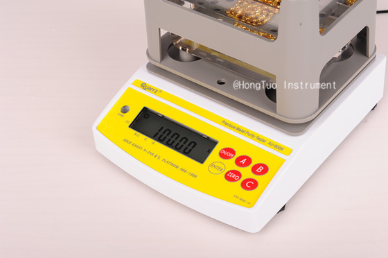 AU-2000K Échelle de balance pour le test de pureté de l'or, dispositif de densité pour tester la pureté de l'or, de l'argent et d'autres métaux