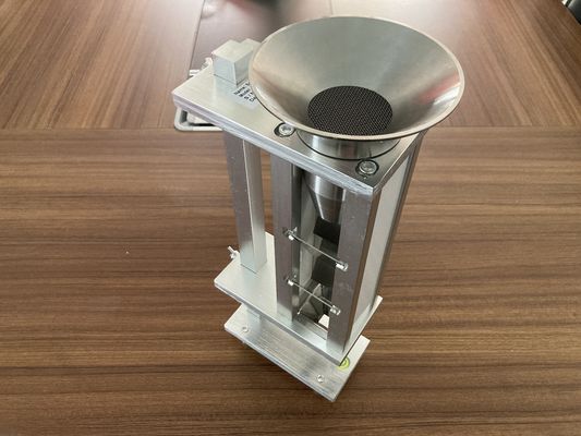 Équipement d'essai de poudre d'acier inoxydable / moniteur de densité apparente en vrac / moniteur de volume Scott pour laboratoire