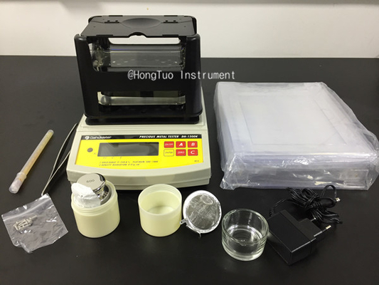 0.001g/Cm3 Analyseur de pureté de l'or Machine de test de l'argent Outils électroniques numériques de test de l'or pour bijoux