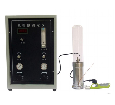 0.4 Machine d'essai de l'indice d'oxygène de la précision de mesure ASTM D2863 pour câbles