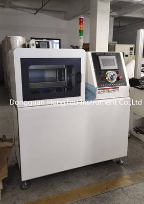 Écran tactile PLC Petite machine de vulcanisation plate pour le plastique PE de 5 à 30 tonnes