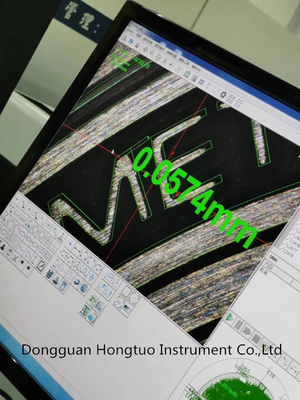 Mesure de pièces de rechange de PCB Vidéo Mesure de machine Table en verre Taille 230*130mm