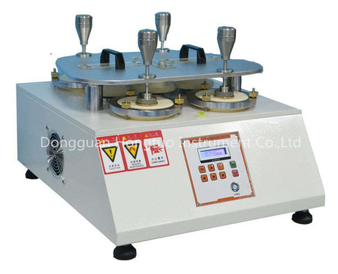 Équipement d'essai textile Testeur électronique d'abrasion Martindale à 4 têtes