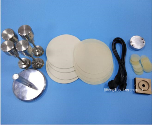 Équipement d'essai textile Testeur électronique d'abrasion Martindale à 4 têtes