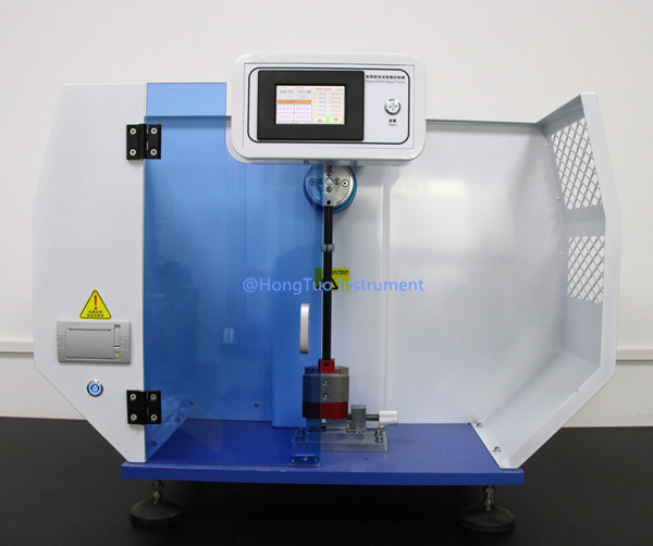 Machine d'essai de plastique 220V / Équipement d'essai de résistance aux chocs PLC pour Izod et Charpy HT-50D-CM